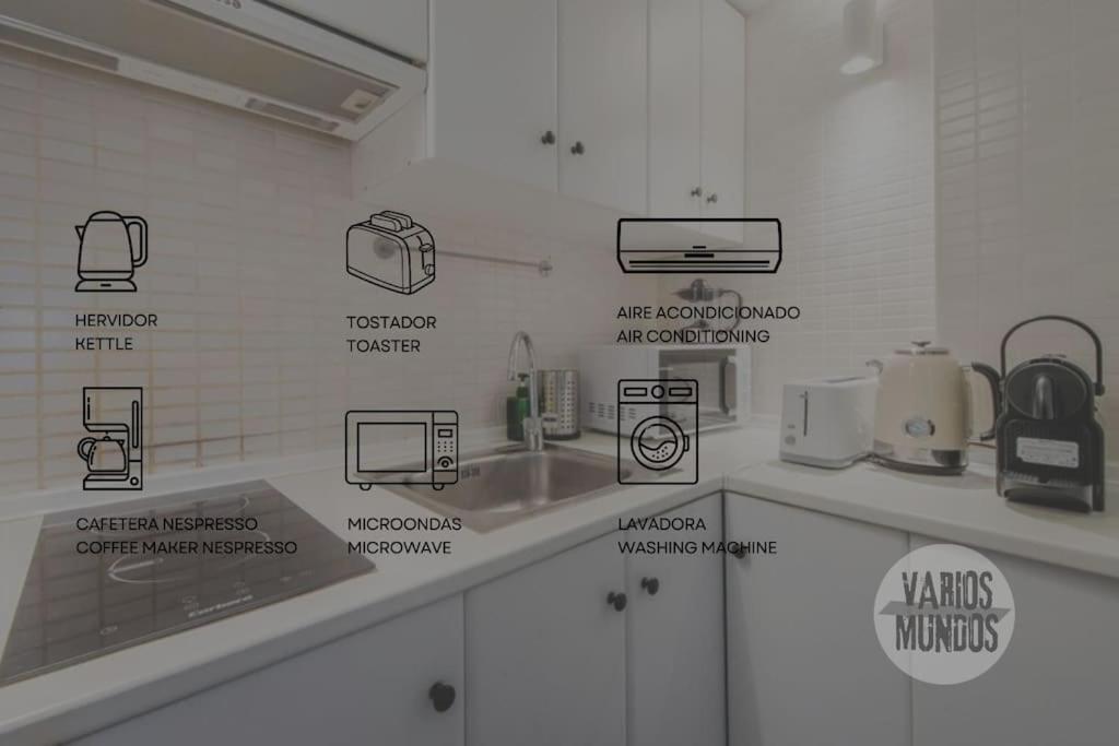 Super Cool Apt Para 4Pax En Plaza De Chueca マドリード エクステリア 写真